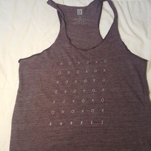 Barre3 Burgundy Tank top XO